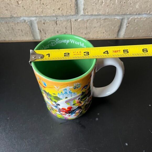 Walt Disney World Grandpa Coffee Mug Cup 3D Mickey Four Parks One World - Picture 8 of 8